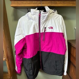 Tri-Colored Women’s Northface Coat